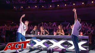 Simon Cowell Stand Up For Funkanometry VIRAL Dance Duo After They Bring The FUNK to AGT LIVE 2022!