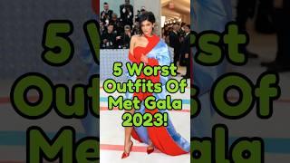 5 Worst Outfits Of Met Gala 2023 #metgala #metgala2023