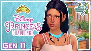 Pocahontas | Disney Princess 15 Gen Challenge  SPEEDRUN #TheSims4 #EAPartner #11