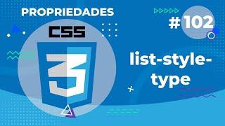 List Style Type, Propriedade do CSS 3