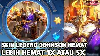 TIPS HEMAT DAPAT SKIN LEGEND JOHNSON PAKE COA & LEBIH UNTUNG 1x ATAU 5x ! DROP RATE MAGIC CORE