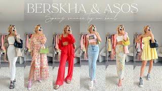 HUGE ASOS & BERSKHA SPRING SUMMER HAUL! ALL THE COLOURFUL PIECES! | India Moon