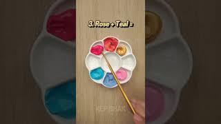 Strange color recipes #satisfying #colormixing #paintmixing #artvideo #asmr