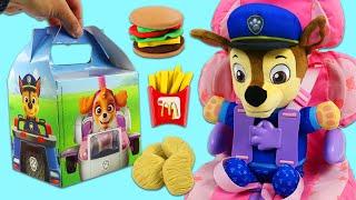 Packing Baby Chase a Huge Meal in Paw Patrol Lunch Box!