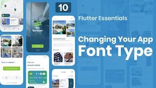 Flutter Essentials 10. Mengubah Jenis Font