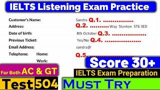 IELTS Listening Practice Test 2024 with Answers [Real Exam - 504 ]