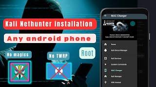 Kali nethunter installation on android ( root ) | nethunter | Linux