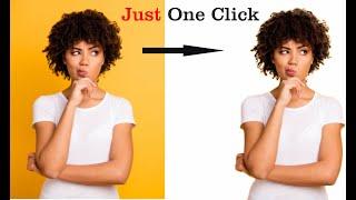 Remove Background In Photoshop in Just One Click
