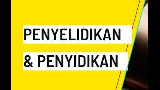 Hukum Acara Pidana 1: Penyelidikan dan Penyidikan