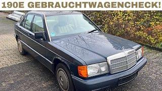 MERCEDES 190E W201 im Gebrauchtwagencheck || Wir kaufen einen Mercedes Oldtimer aus 1990!