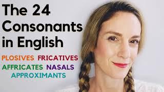 The 24 Consonant Sounds in English | English Phonology