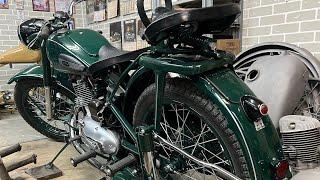 Мотоцикл Иж 49 1952 года - обзор и тест драйв после реставрации. Мотоциклу 72 года