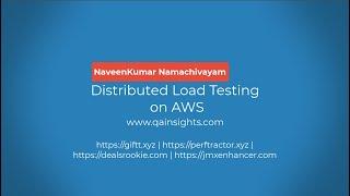 Distributed Load Testing on AWS