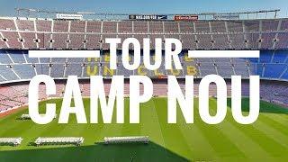 Cuanto cuesta ir al estadio del Barcelona. Tour Camp Nou Museo Trofeos Champions League | F&C #12