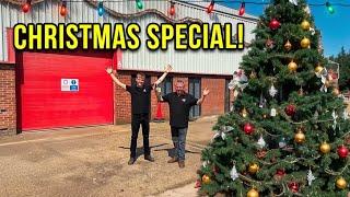 WE HAVE A CHRISTMAS RECAP AT THE FIXING SALVAGE WORKSHOP