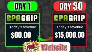 How To Create A Free CPA Marketing Website | Make $15k/month | Mini course