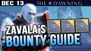 Destiny Zavala's Bounty Guide: How to complete Make a Rainbow, Strike Elite, and Sunrise