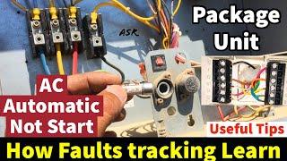 Package unit Control Not start how troubleshoot find Control Fuse burst  Why how Repair Video