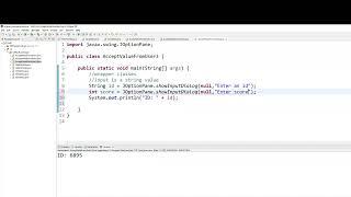 How to accept GUI Input in Java using Dialog boxes | Java Tutorial | Java Wrapper Classes