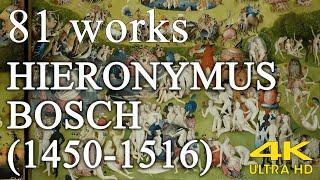 Hieronymus Bosch : Deep insight into humanity's desires and deepest fears | painting collection | 4K