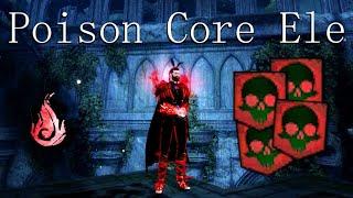 Poison Core Elementalist :: Red :: WvW Roaming Gw2