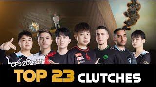 [CFS 2023 Grand Finals - Top 23 Clutches]