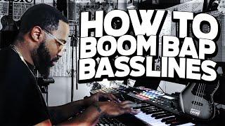 how to make boom bap basslines | (making a boom bap beat fl studio)
