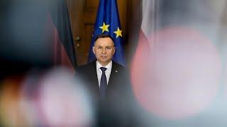 Polish President Andrzej Duda offers changes to law on 'Russian influence' amid growing criticism