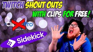 Sidekick the most powerful Shout Out Tool for Streamers? - Tutorial and Review