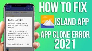 How to Fix Island app Clone Problem on Android | Fix Clone error in Island (Turn off Optimization)