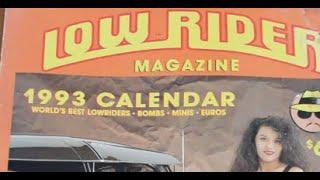 Lowrider Magazine Calendar 1993