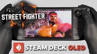 Street Fighter 6 | Steam Deck Oled Gameplay | Steam OS