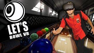 BEST LOOKING BOWLING GAME HANDS DOWN | Let's Bowl VR Gameplay (HTC Vive)