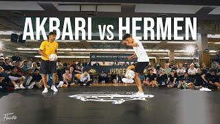 Akbari vs Hermen | Top 16 | Super Ball World Freestyle Football Championship 2024