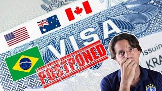 WILL YOU NEED TO GET A VISA TO COME TO BRAZIL ON APRIL 10TH? Updates on the visa for USA, AUS, CAN