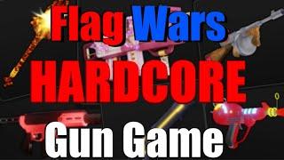 The Flag Wars HARDCORE GUN GAME Challenge