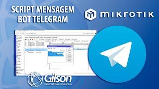 Script Mensagem Telegram Mikrotik (PPPoE UP/Down - Ping Netwatch) Tutorial Bot Telegram