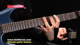 Extreme Arpeggio Workout Exercise One Guitar Lesson Sample | Andy James Licklibrary