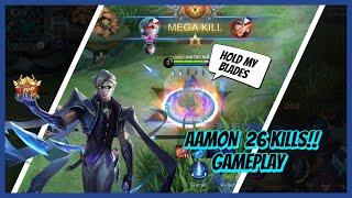 AAMON 26 KILLS GAMEPLAY!!! | KAITOU ML | MOBILE LEGENDS