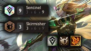 9 SENTINEL KAYLE INSTANT 5.00 ASPD | TFT Set 5.5