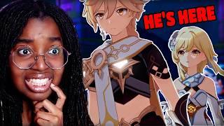 I NEVER EXPECTED AETHER TO SHOW UP HERE... | Genshin Impact pt 12