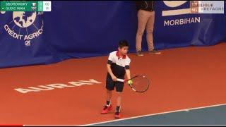 SBOROWSKY (FRA) vs GUSIC (GBR) - Open Super 12 Auray Tennis - Boys Final