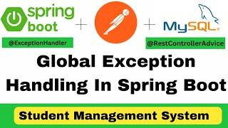  Global Exception handling in Spring Boot | Exception Handler | RestControllerAdvice #springboot 