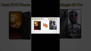 Asus ROG Phone 8 Pro vs Nubia Red Magic 8 Pro Plus #ROG #RedMagic