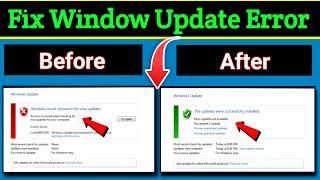 100% Fix windows 7 update error 80072efe | Error Code 80072EFE Problem Fixed