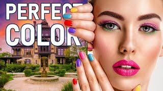 *PERFECT* Color Saturation EVERY time - Vibrance in Photoshop CC