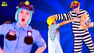 PoliceGirl Song ‍️ + More Kids Songs And Nursery Rhymes | Lights Kids