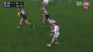 Will Setterfield (Sub) - Touch - AFL Round 15 2022 - Carlton Blues vs Fremantle Dockers