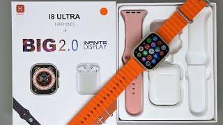 I8 Ultra smart watch & Earbuds set 