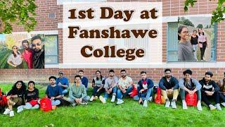 1st day at College| Fanshawe College| Orientation day| London| Canada| Akshaya Sreekutty